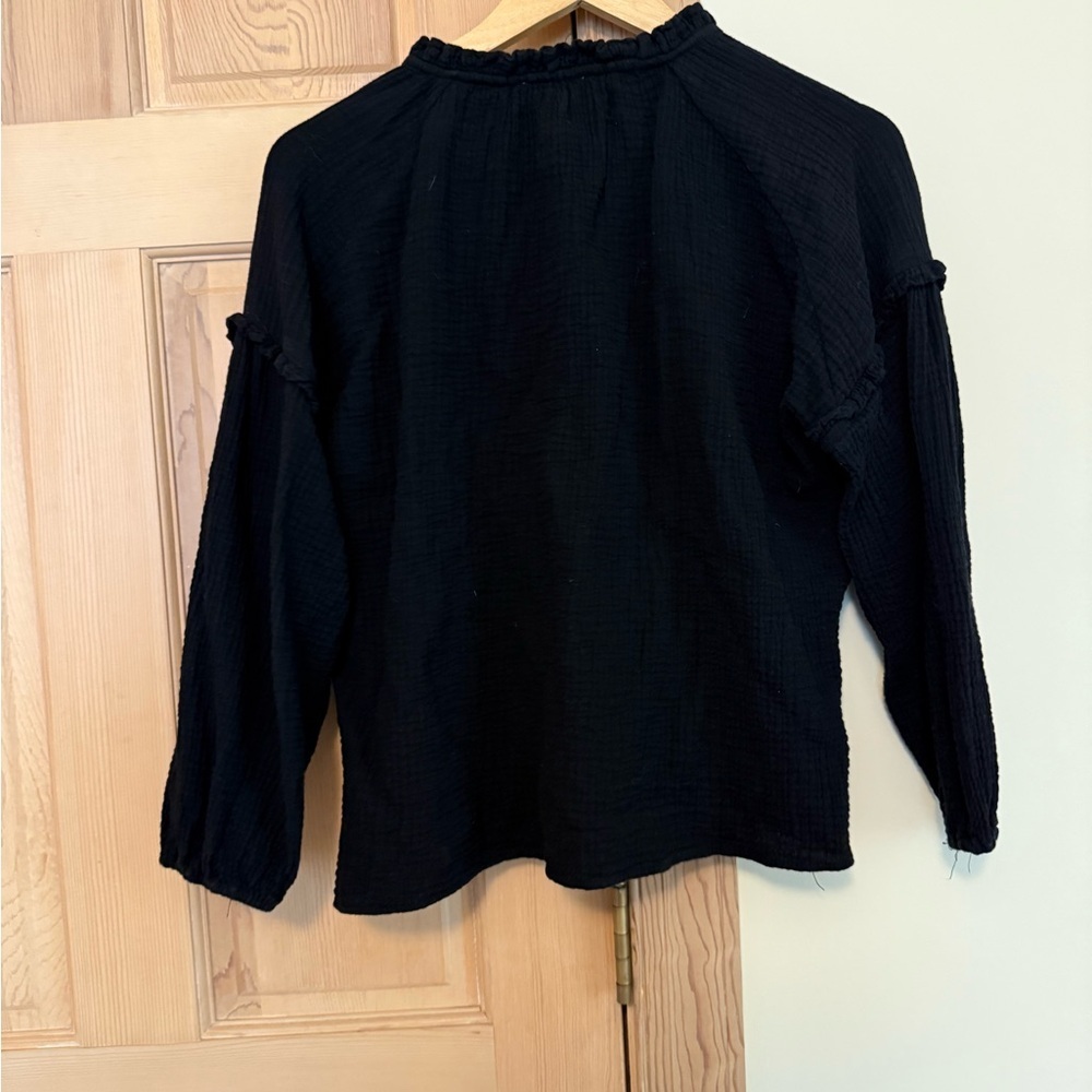 Entro Black Women's Blouse - Picture 2 of 3